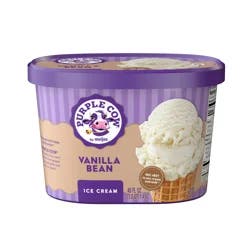 Purple Cow Vanilla Bean Ice Cream