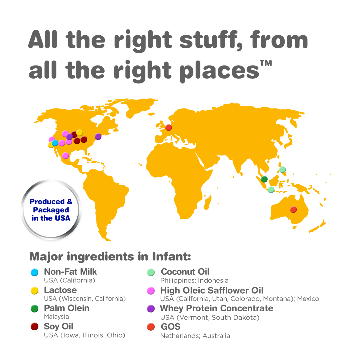 slide 8 of 8, Meijer Infant Formula Milk-Based Powder with Iron; Provides Complete Nutrition; DHA for Brain Support; Dual Prebiotics for Immune Support, 33.2OZ, 33.2 oz