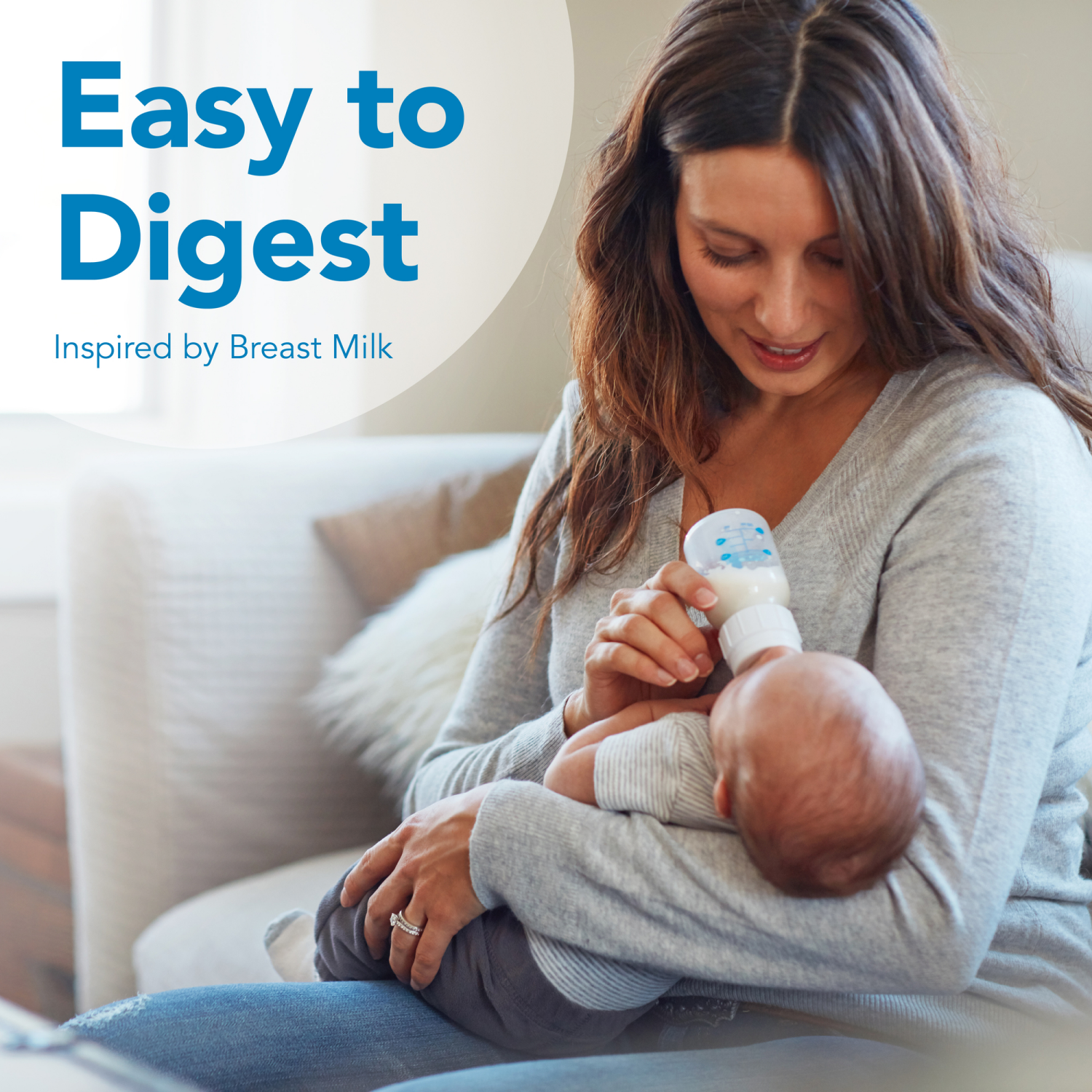 slide 2 of 8, Meijer Advantage Infant Formula Milk-Based Powder with Iron; Complete Nutrition for Growth and Development; DHA, Lutein and Vitamin E; No Artificial Growth Hormones, 12.4OZ, 12.4 oz
