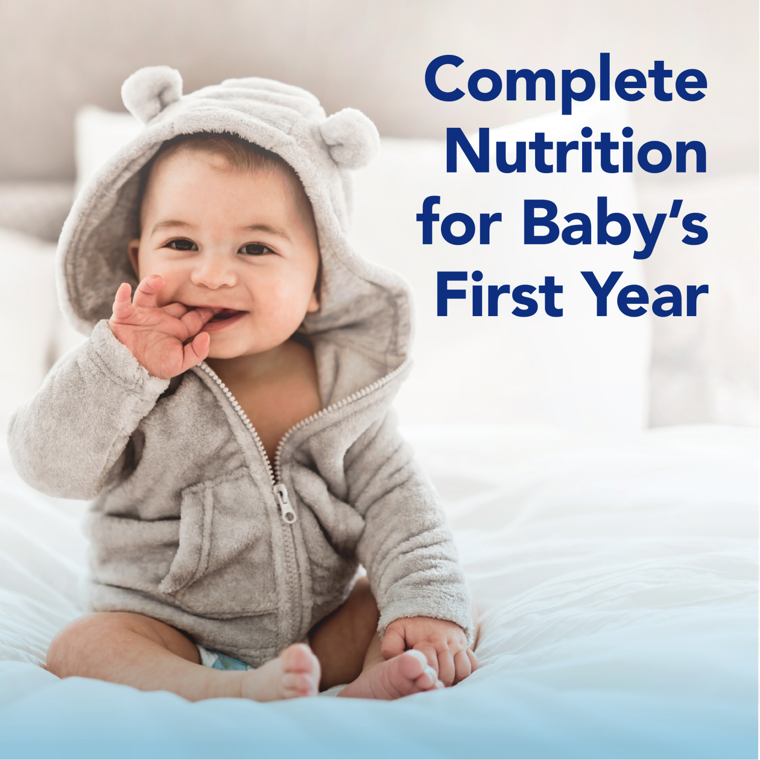 slide 4 of 8, Meijer Advantage Infant Formula Milk-Based Powder with Iron; Complete Nutrition for Growth and Development; DHA, Lutein and Vitamin E; No Artificial Growth Hormones, 12.4OZ, 12.4 oz