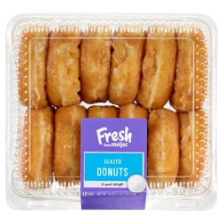 Fresh from Meijer 12 Count Glazed Donuts 19 oz