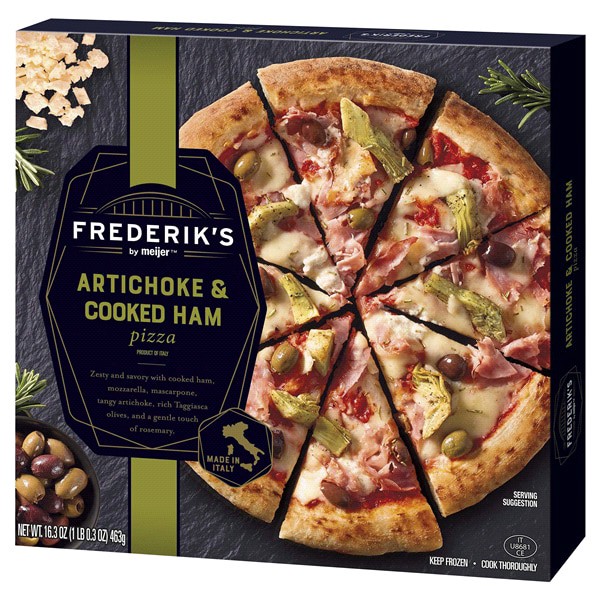 slide 8 of 29, Frederiks by Meijer Artichoke & Ham Pizza, 16.3 oz