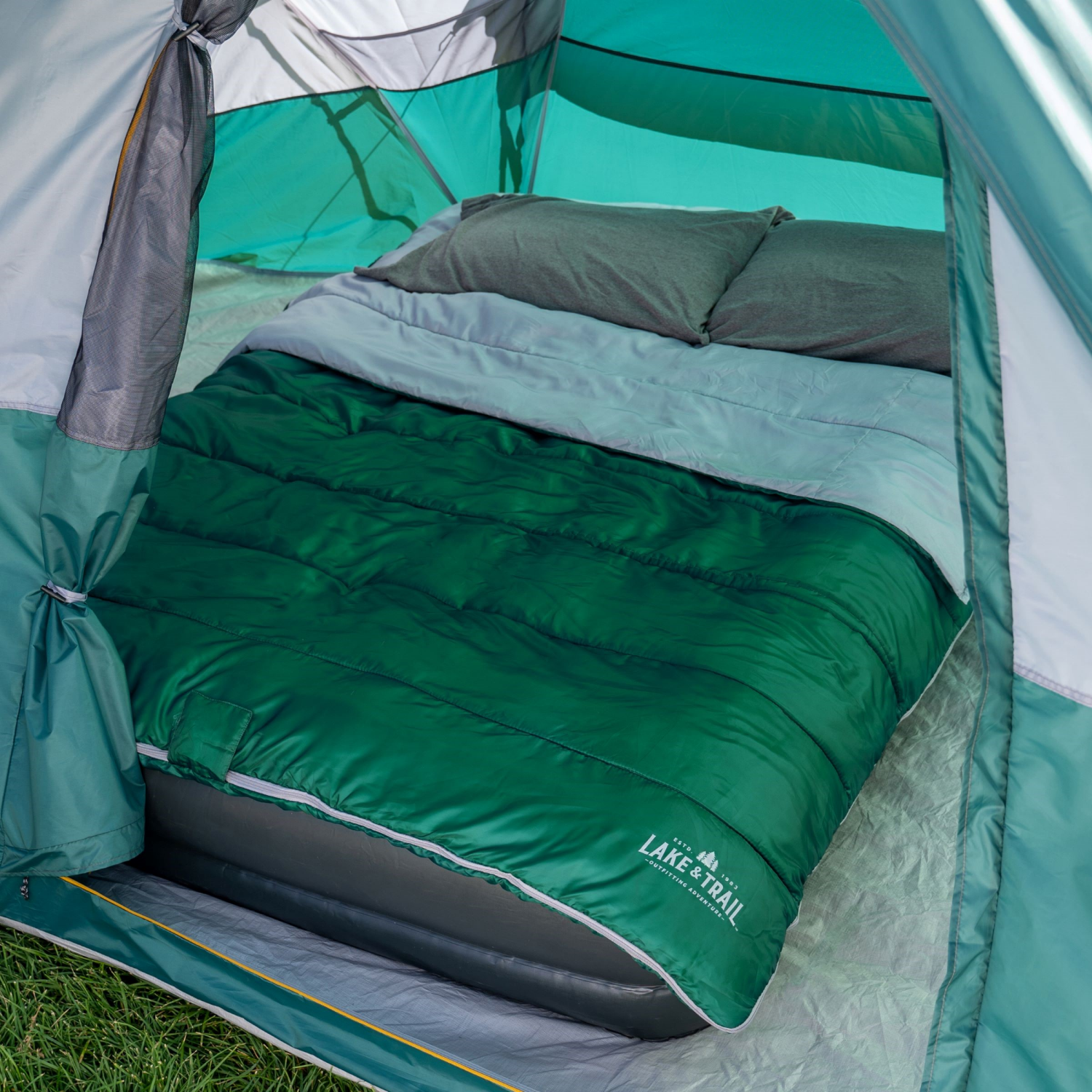 slide 6 of 8, Lake & Trail Haven 35F Double Sleeping Bag, 1 ct