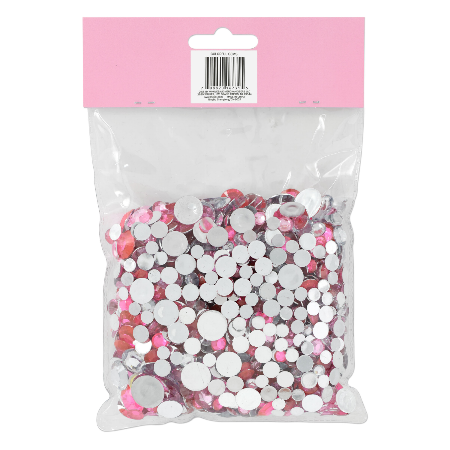 slide 2 of 2, Meijer Corporate Seasonal MCS VAL COLORFUL GEMS, 1500 ct