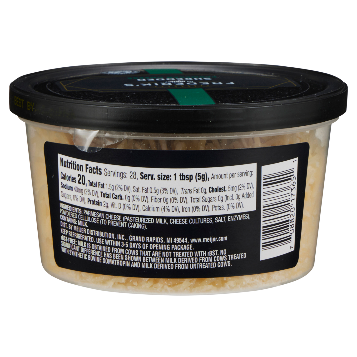 slide 2 of 8, Frederik's by Meijer Shredded Parmesan Cheese, 5 oz