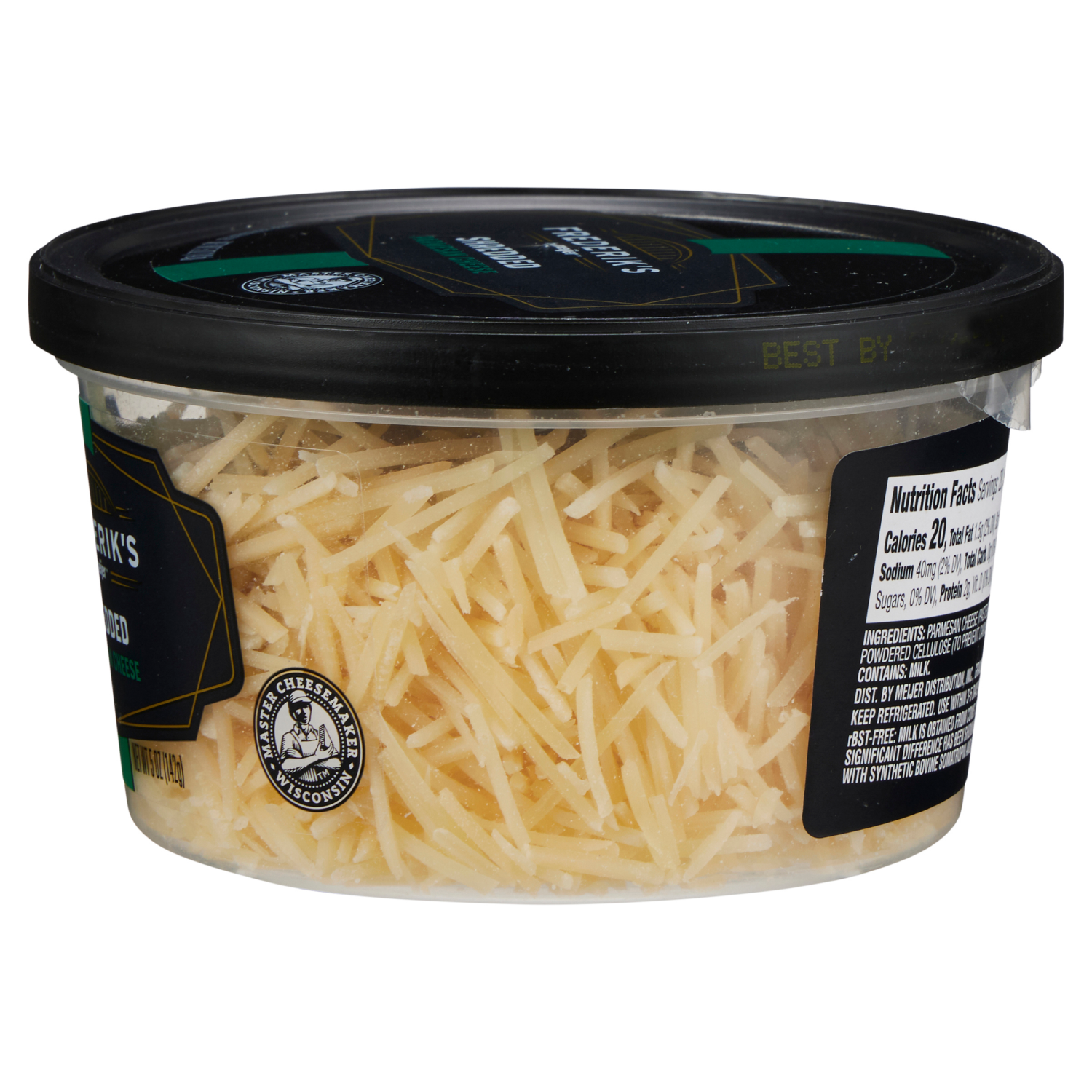 slide 5 of 8, Frederik's by Meijer Shredded Parmesan Cheese, 5 oz