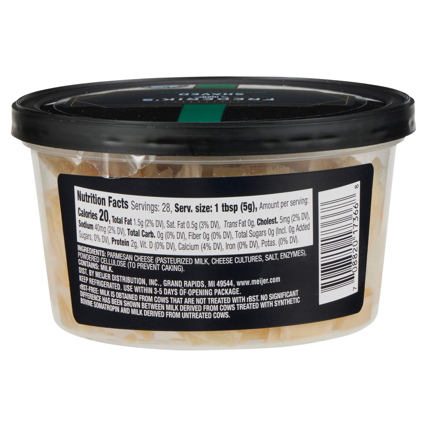 slide 2 of 8, Frederik's by Meijer Shaved Parmesan Cheese, 5 oz., 5 oz