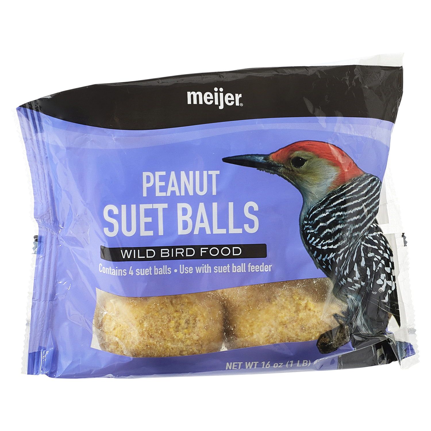 slide 2 of 2, MEIJER WB PEANUT SUET BALLS, 4 ct; 4 fl oz