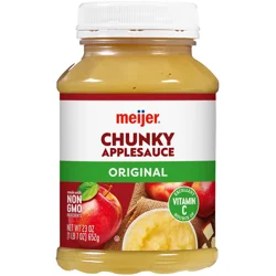 Meijer Chunky Applesauce Original 23oz