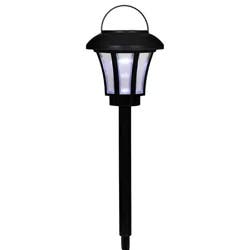 ROOM & RETREAT RR Solar Power LED Pathway Light, 16 Inch