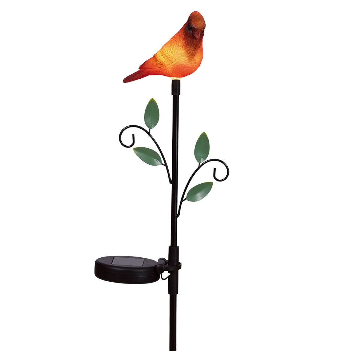 slide 1 of 1, ROOM & RETREAT Solar LED Cardinal or Blue Jay Pathway Light, 1 ct