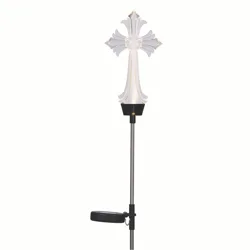 ROOM & RETREAT Solar LED Angel or Cross Garden Light