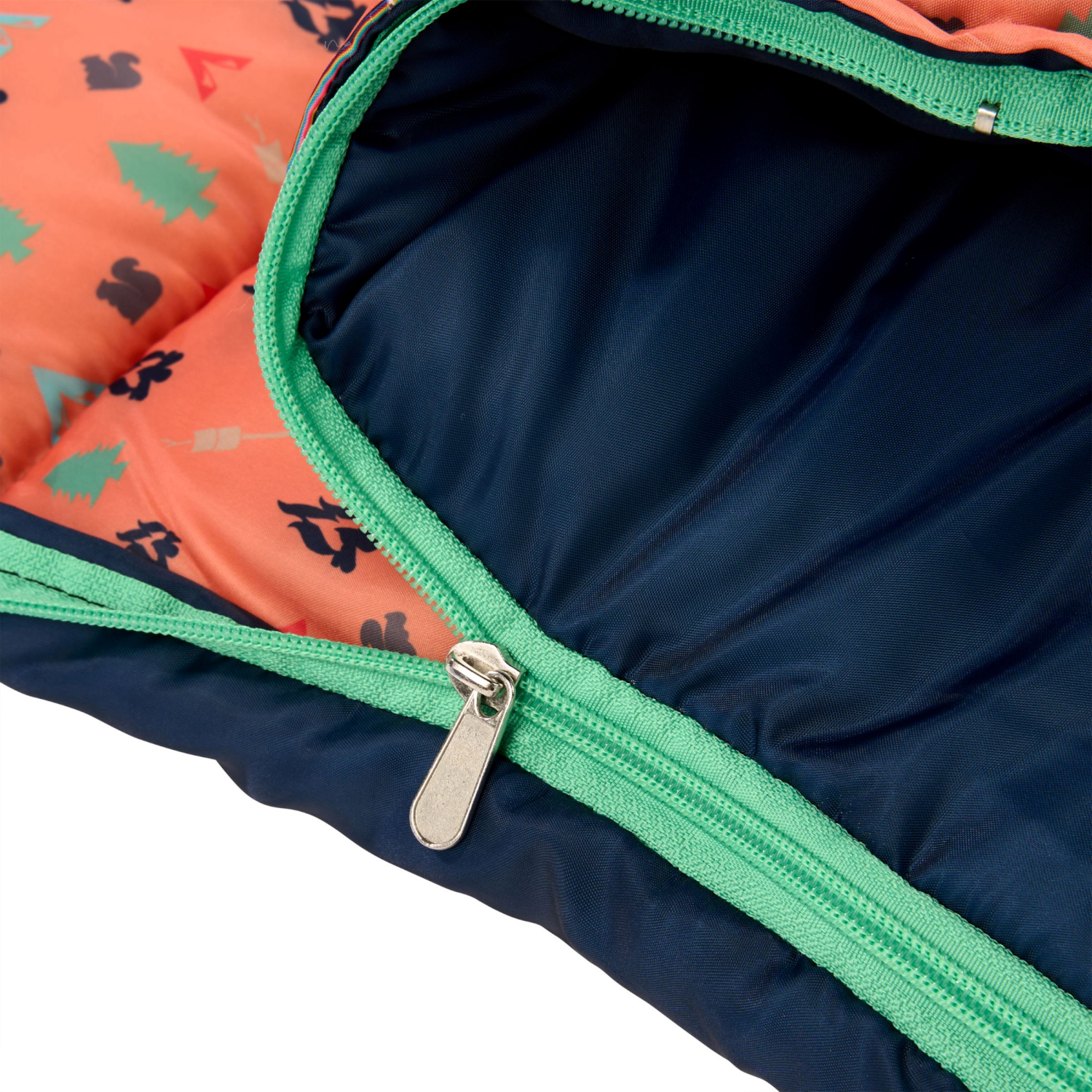 slide 5 of 8, Lake & Trail S'mores 50F Youth Sleeping Bag, 1 ct