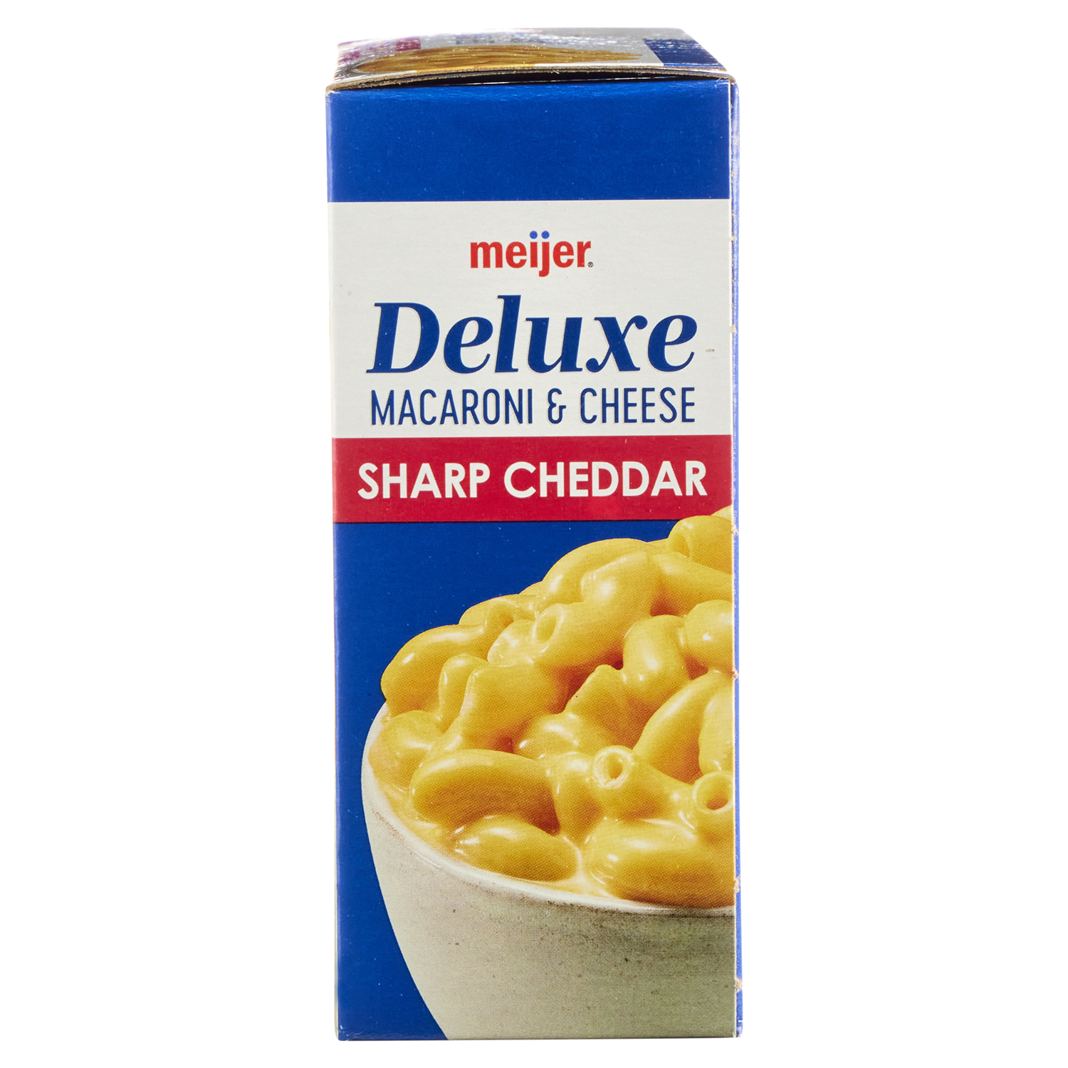 slide 3 of 5, Meijer Deluxe Sharp Cheddar Mac and Cheese, 14 oz