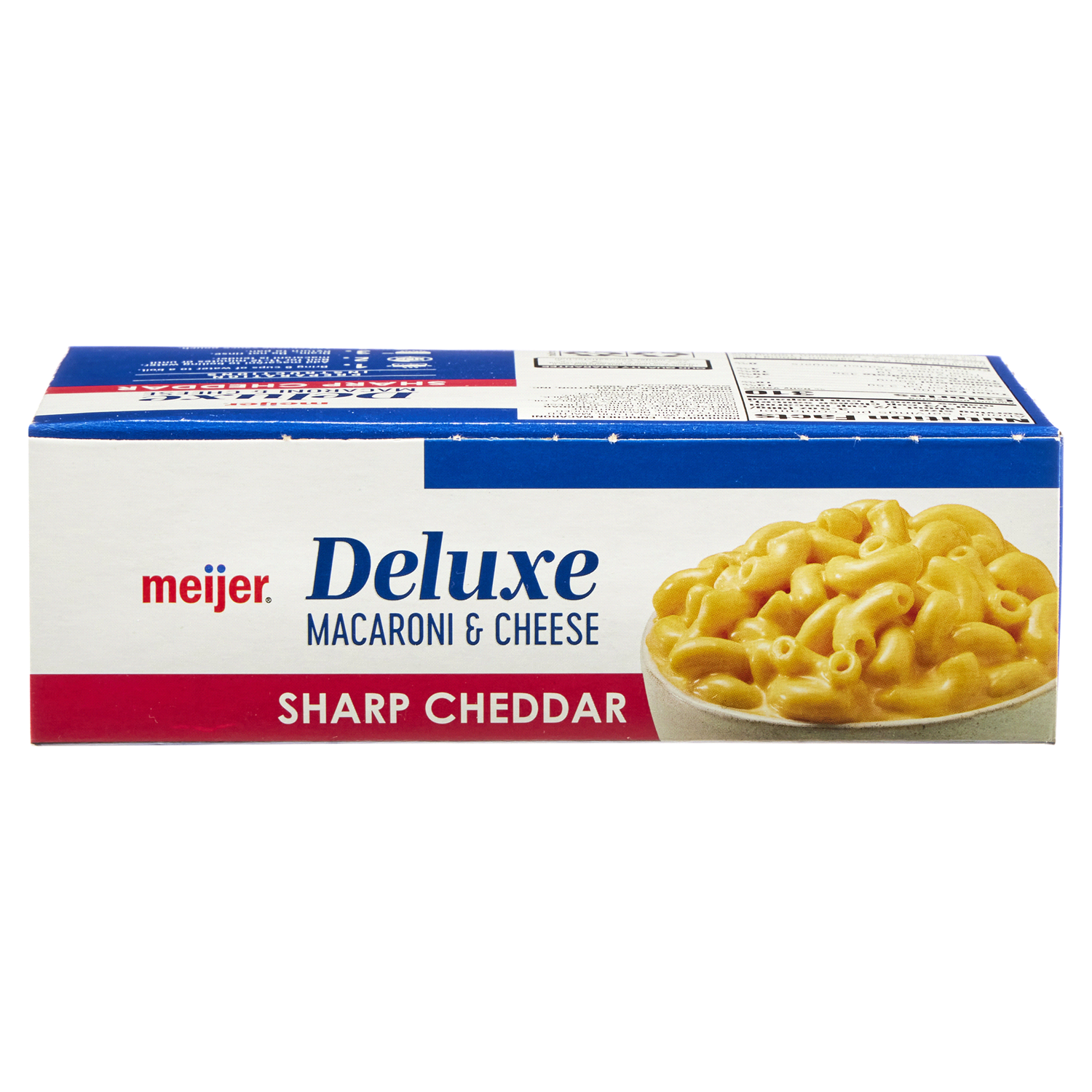 slide 5 of 5, Meijer Deluxe Sharp Cheddar Mac and Cheese, 14 oz