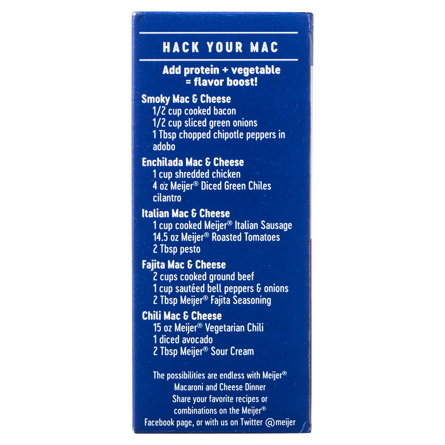 slide 2 of 5, Meijer Deluxe Four Cheese Mac and Cheese, 14 oz