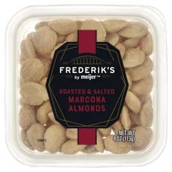 FREDERIKS BY MEIJER Frederik's by Meijer Roasted & Salted Marcona Almonds, 4 oz.