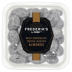 FREDERIKS BY MEIJER Frederik's by Meijer Milk Chocolate Toffee Dusted Almonds, 5 oz.