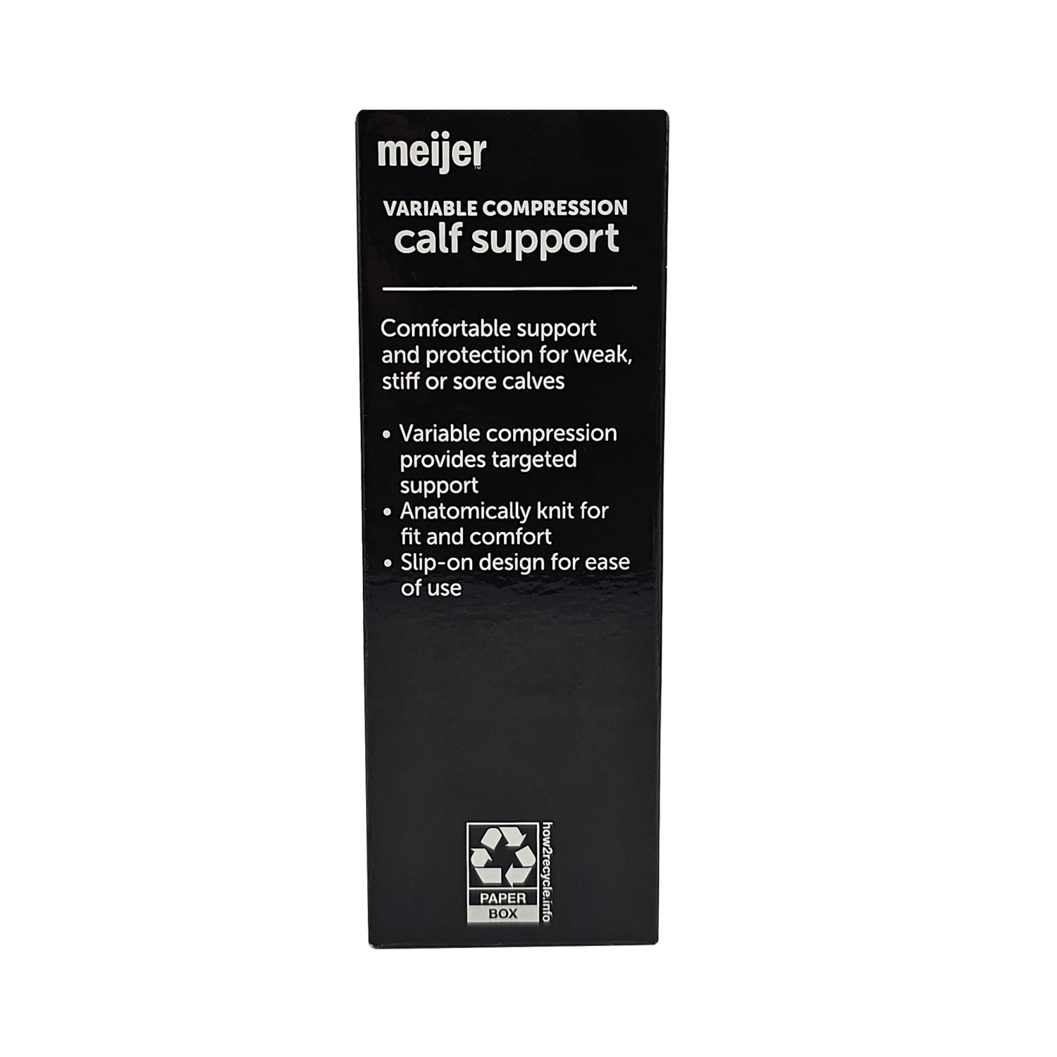 slide 3 of 3, MEIJER CALF COMPRESSION SLEEVE S/M, 1 ct
