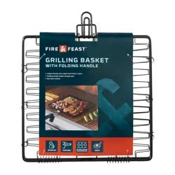 Fire & Feast Non-Stick Expandable Grill Basket Basket