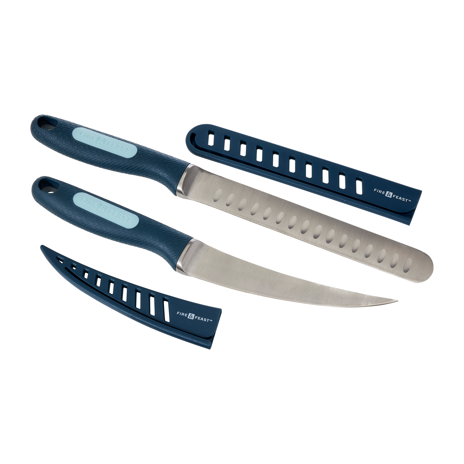 slide 3 of 3, Fire & Feast 2ct Knife Set, 8" Carving Knife & 8" Boning Knife, 2 ct