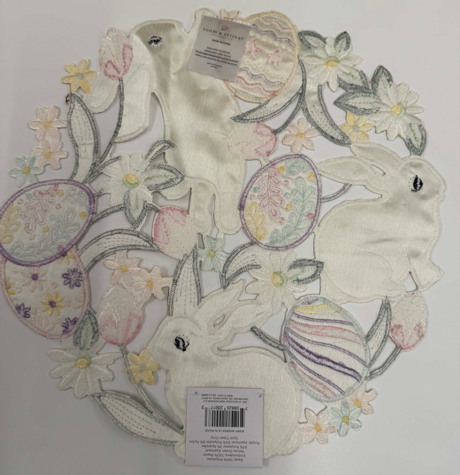 slide 2 of 2, ROOM & RETREAT RR Bunny Whisper PM 16" Round, 1 ct