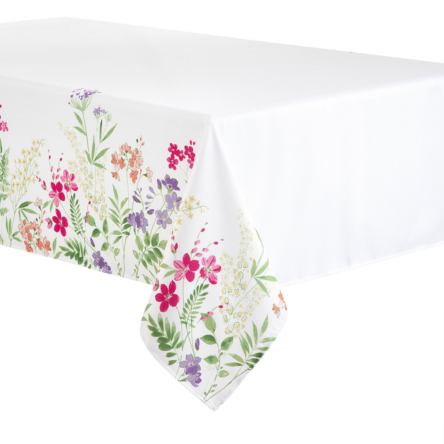 slide 2 of 2, ROOM & RETREAT RR Fresh Picked Florals TC 60x102, 1 ct