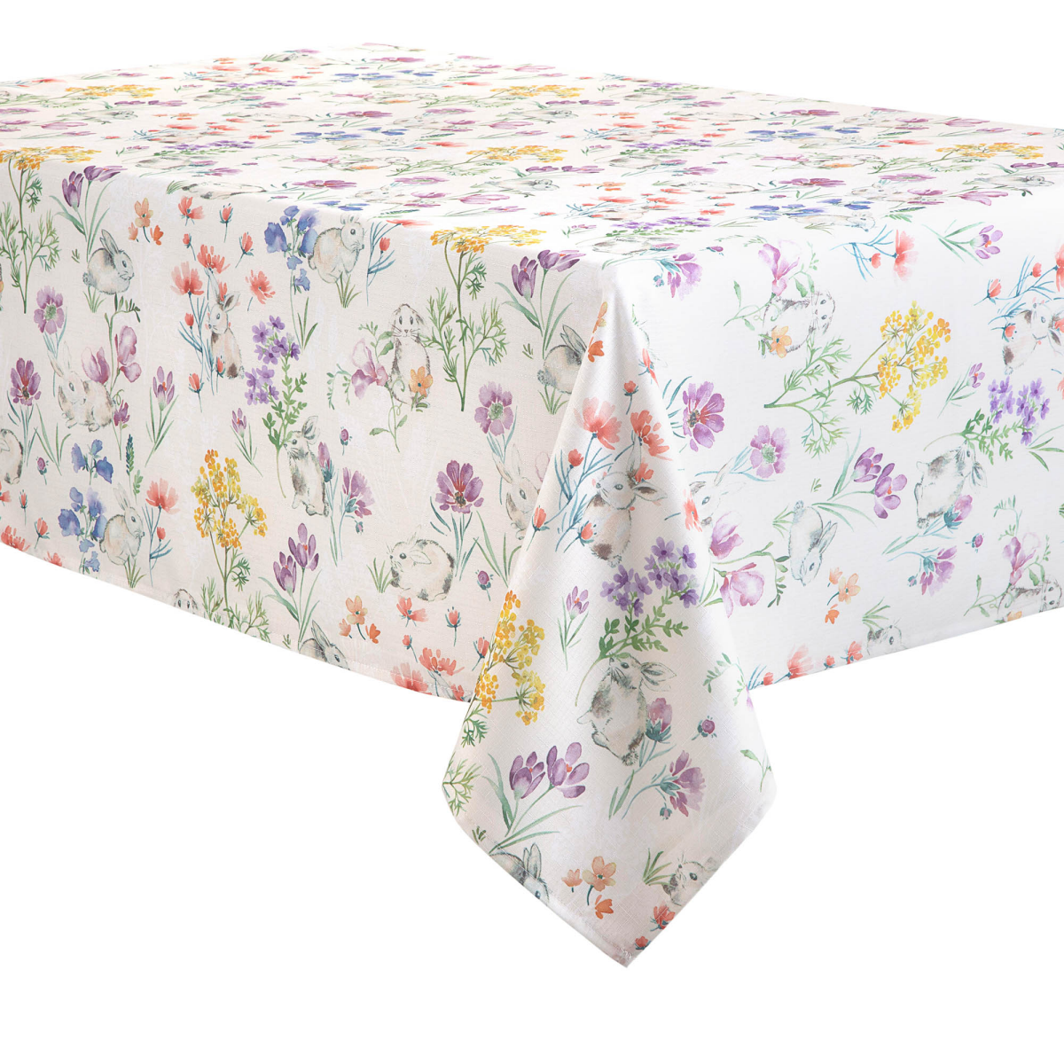 slide 2 of 2, ROOM & RETREAT RR Spring Bunnies TC 60x84, 1 ct