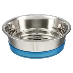 Meijer Stainless Steel Pet Bowl with Non-Slip Ring