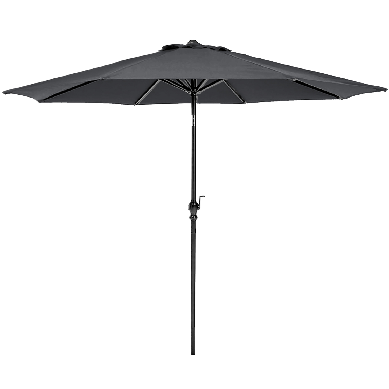 slide 1 of 1, Room & Retreat Solar Patio Umbrella, 7.5ft, 7.5 ft