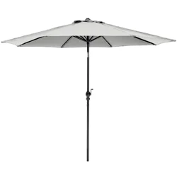 Room & Retreat Solar Patio Umbrella, 9ft