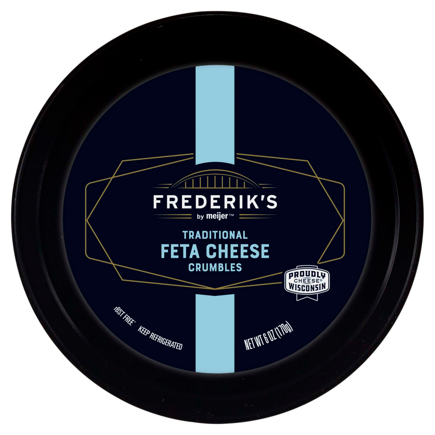 slide 5 of 5, Frederik's by Meijer Traditional Feta Cheese Crumbles, 6 oz., 6 oz