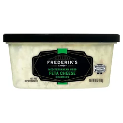 Frederik's by Meijer Mediterranean Herb Feta Cheese Crumbles, 6 oz.