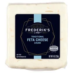 Frederik's by Meijer Traditional Feta Chunk Cheese, 8 oz.