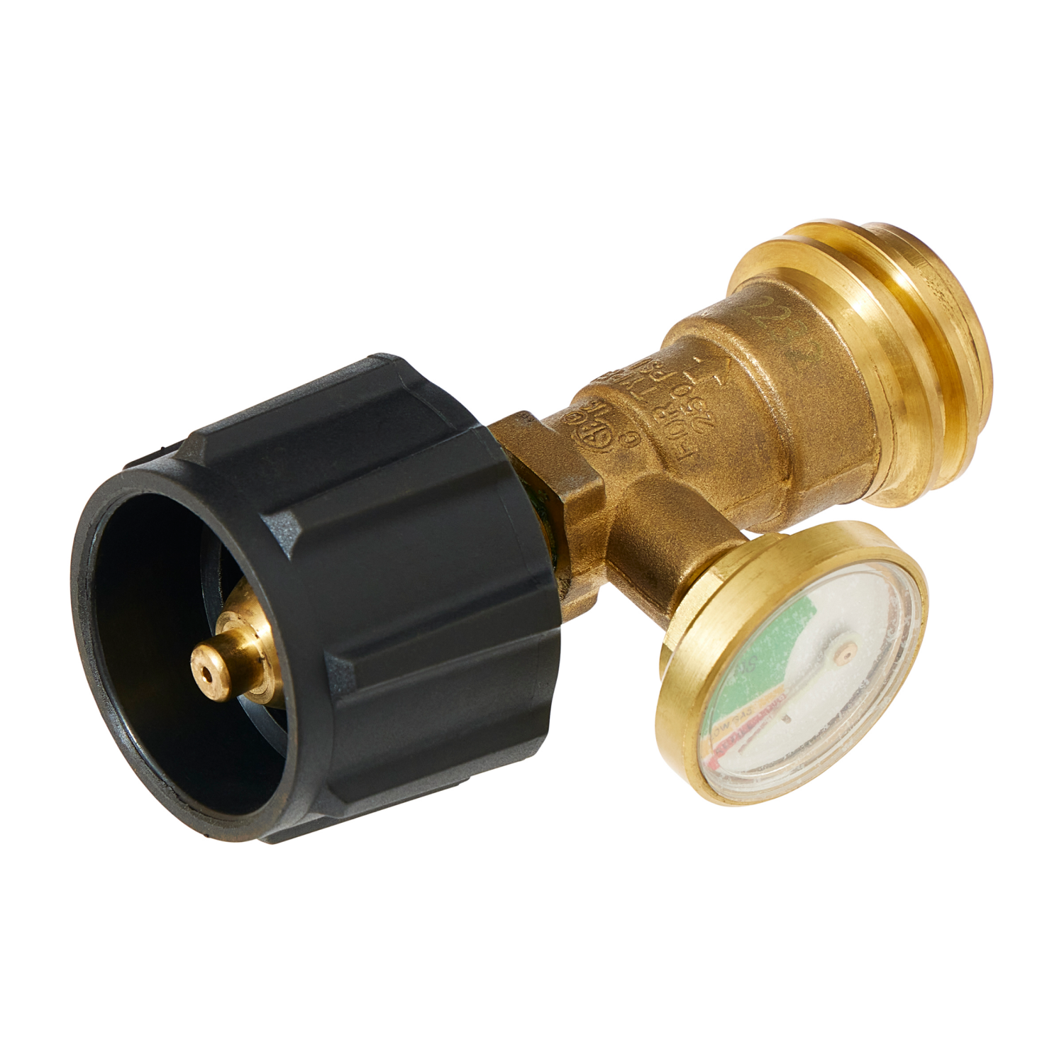 slide 3 of 3, FIRE & FEAST Fire& Feast Propane LPG Tank Gauge QCC, 4.5 in