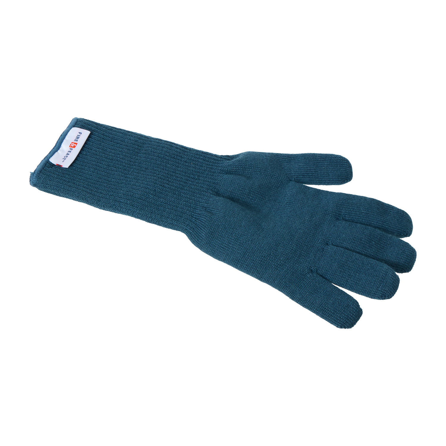 slide 3 of 3, Fire & Feast Premium Grilling Glove, Navy, 14.96