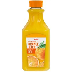 Meijer No Pulp Premium Orange Juice, 52 Oz