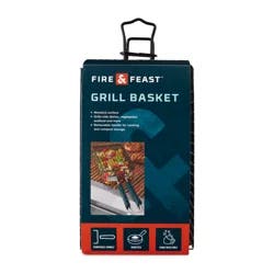 Fire & Feast Flip Basket with Removable Handle