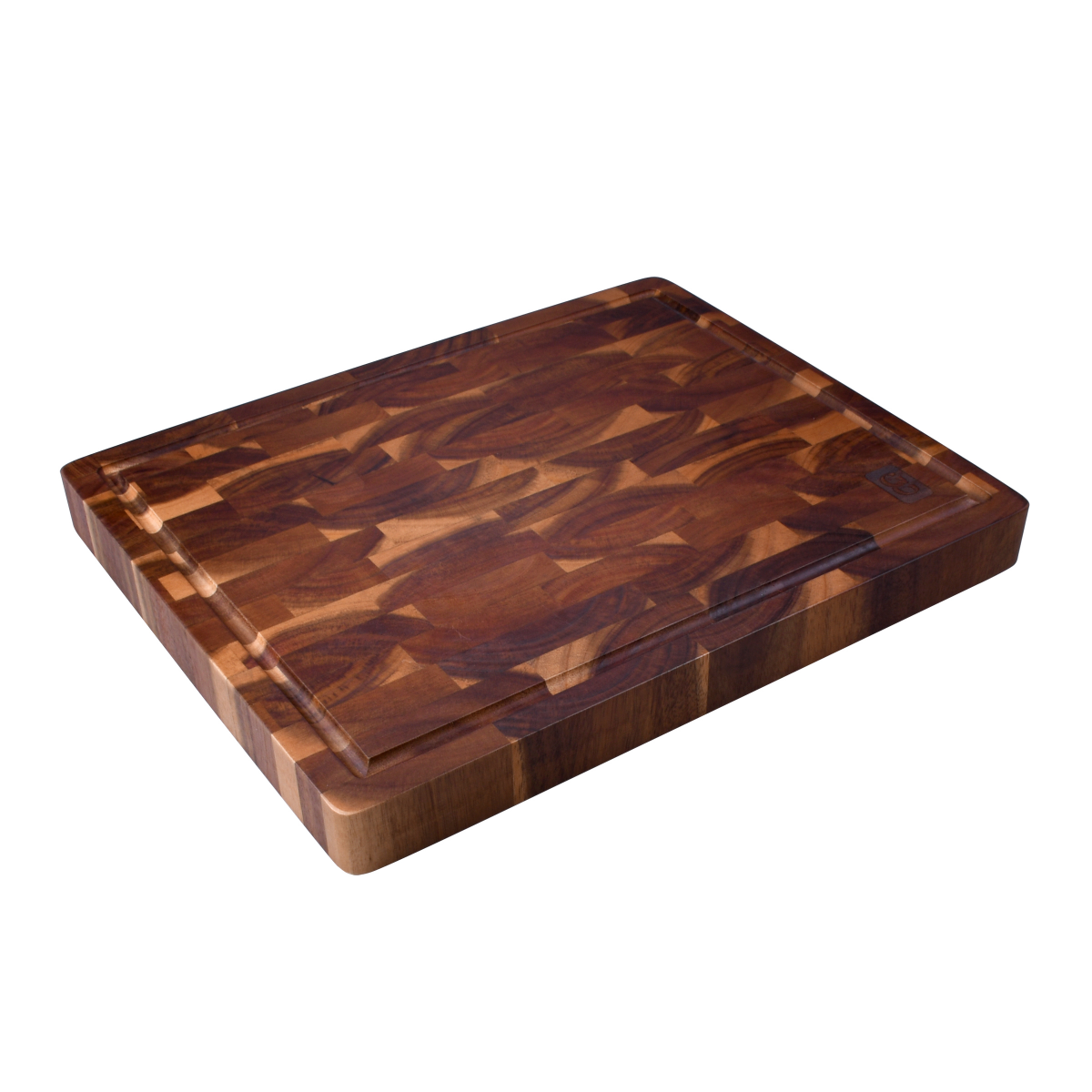 slide 3 of 3, Grand Gourmet Endgrain Cutting Board, 12 in x 15 in, 15 in