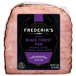Frederiks By Meijer BNLS 1/4 Black Forest Ham Sliced 32 oz