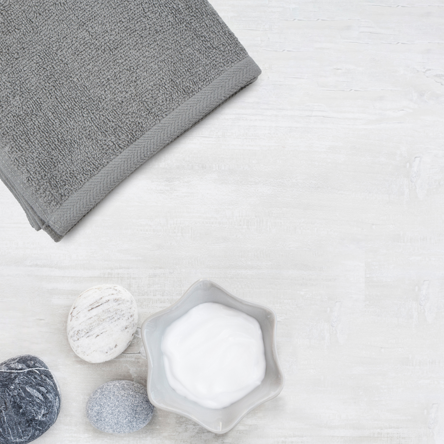 slide 2 of 4, Havenstay Hand Towel, 16 in x 26 in, Ultimate Gray, 16 in x 26 in