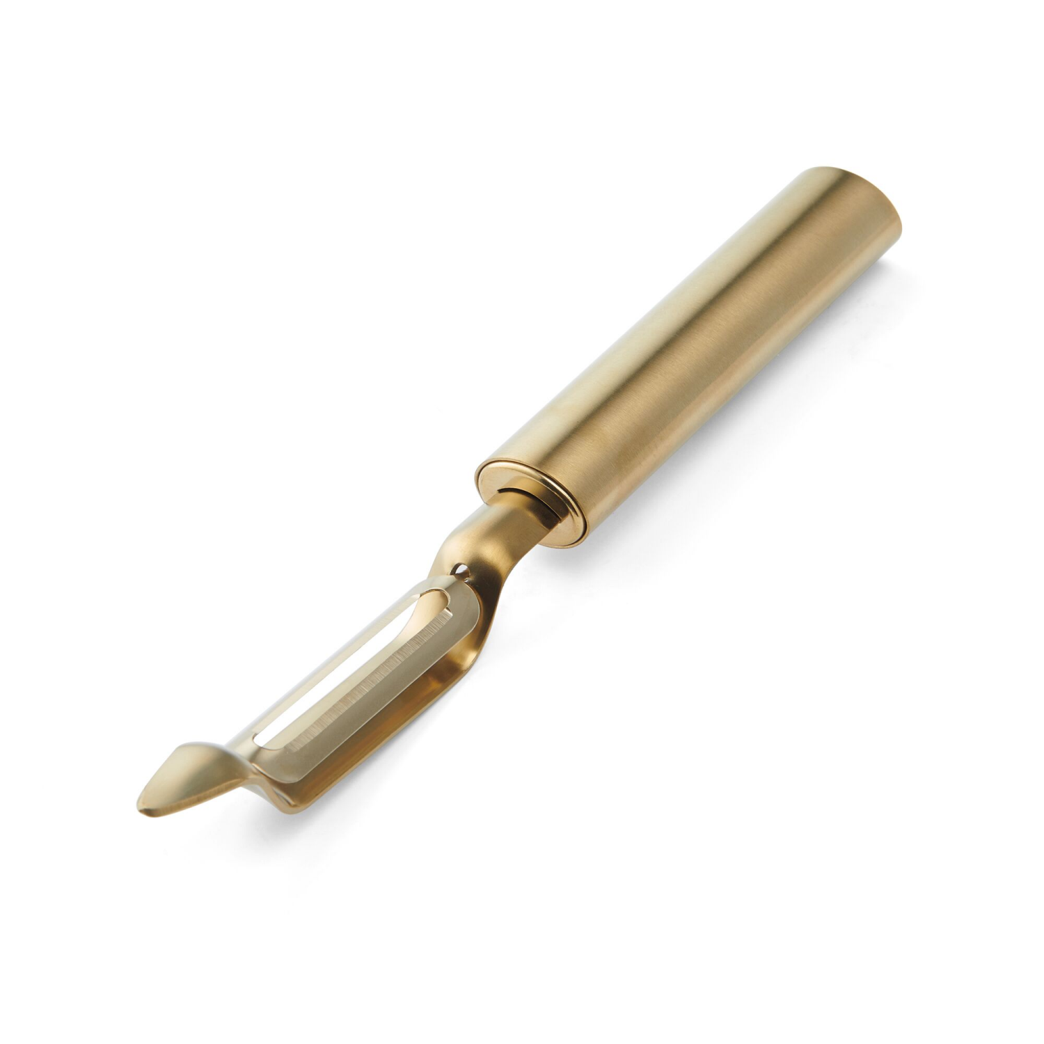 slide 2 of 2, Grand Gourmet Stainless Steel Gold Swivel Peeler, 1 ct