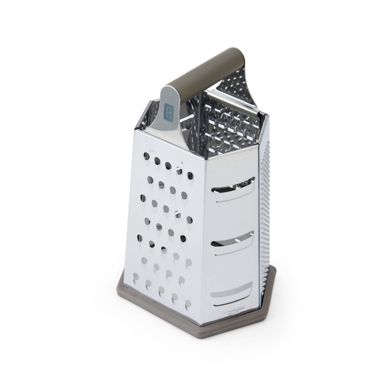 slide 1 of 2, Grand Gourmet Grater- 6 Sided With Soft Handle, 1 ct