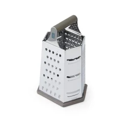 Grand Gourmet Grater- 6 Sided With Soft Handle