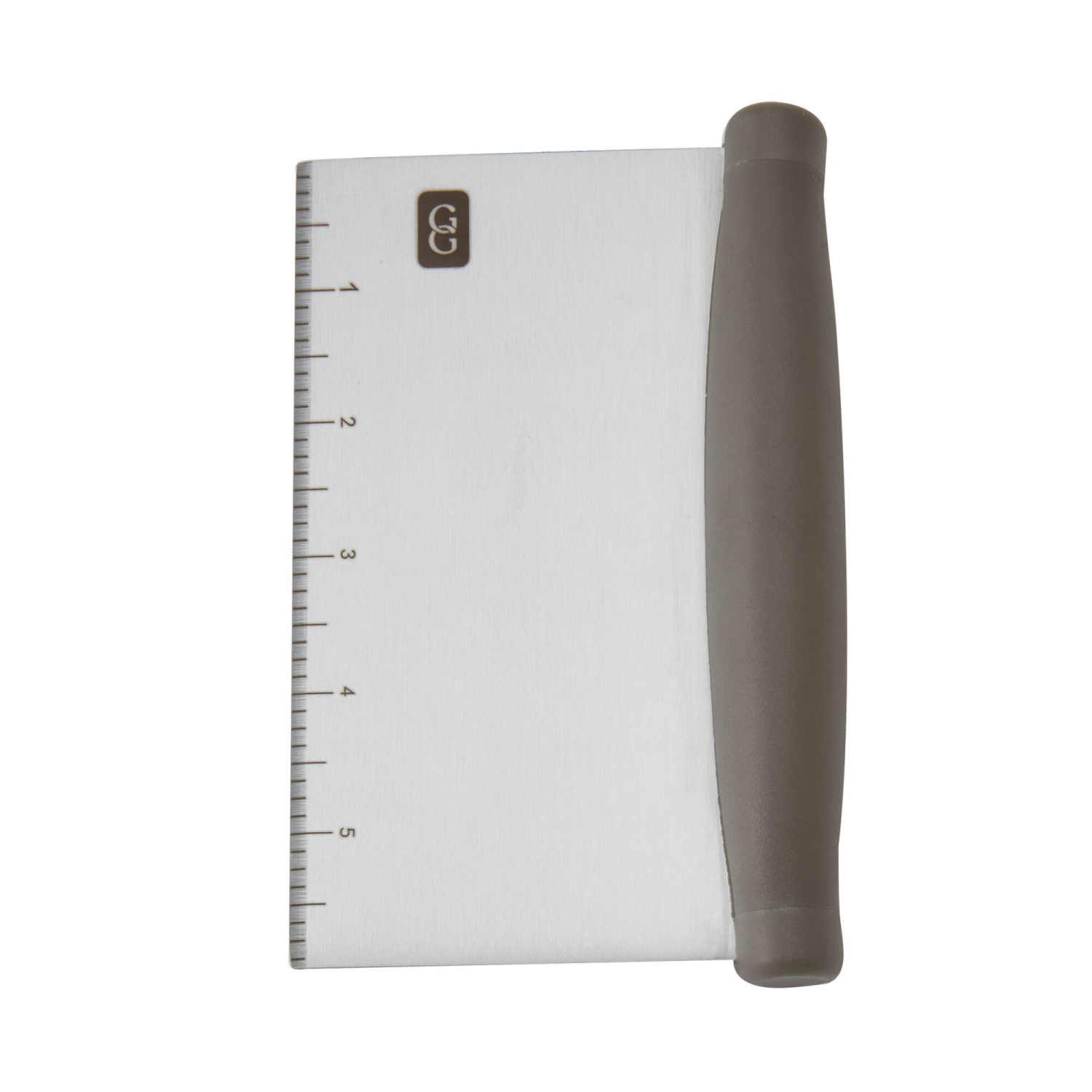 slide 2 of 2, Grand Gourmet Stainless Steel Scraper with Measurements, 1 ct