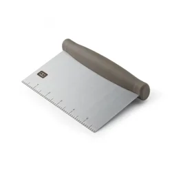Grand Gourmet Stainless Steel Scraper with Measurements