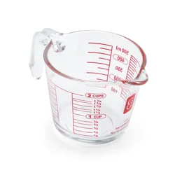 Grand Gourmet 2 cup Glass Measuring Cup