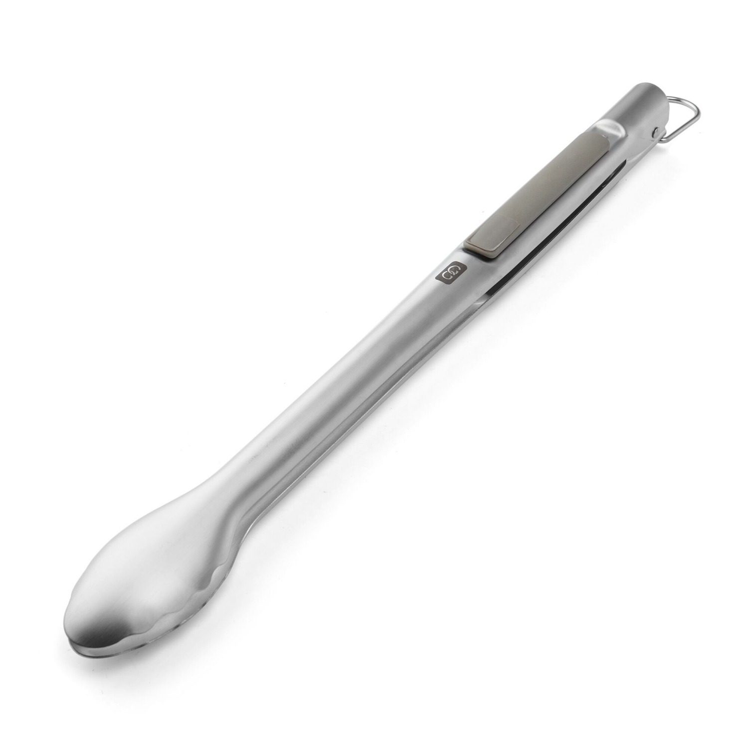 slide 2 of 2, Grand Gourmet Stainless Steel Head One Hand Lock Tong 16 Inch, 16 in