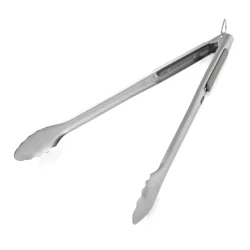 Grand Gourmet Stainless Steel Head One Hand Lock Tong 16 Inch