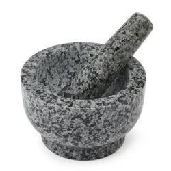 Grand Gourmet Small Granite Mortal And Pestle